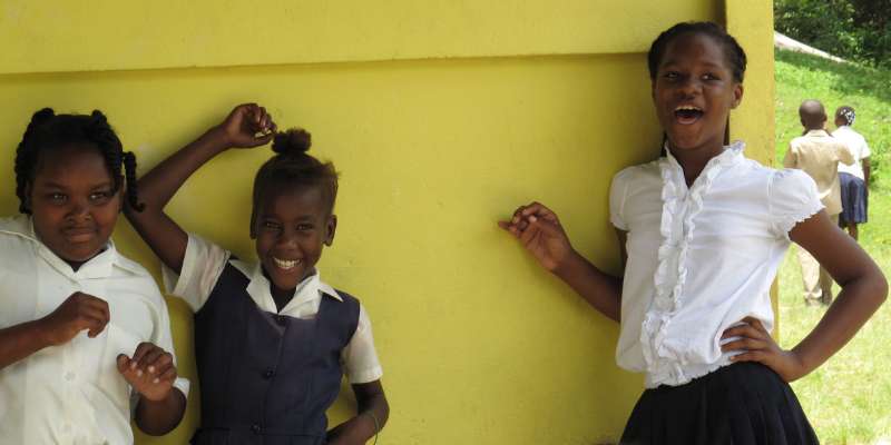 Grenadian school children